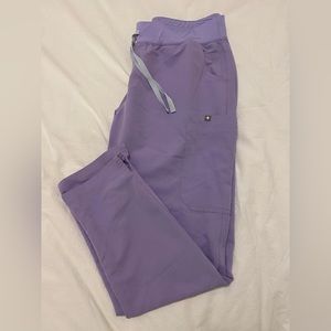 Figs Lavender Dew Yola Technical Scrub Pants